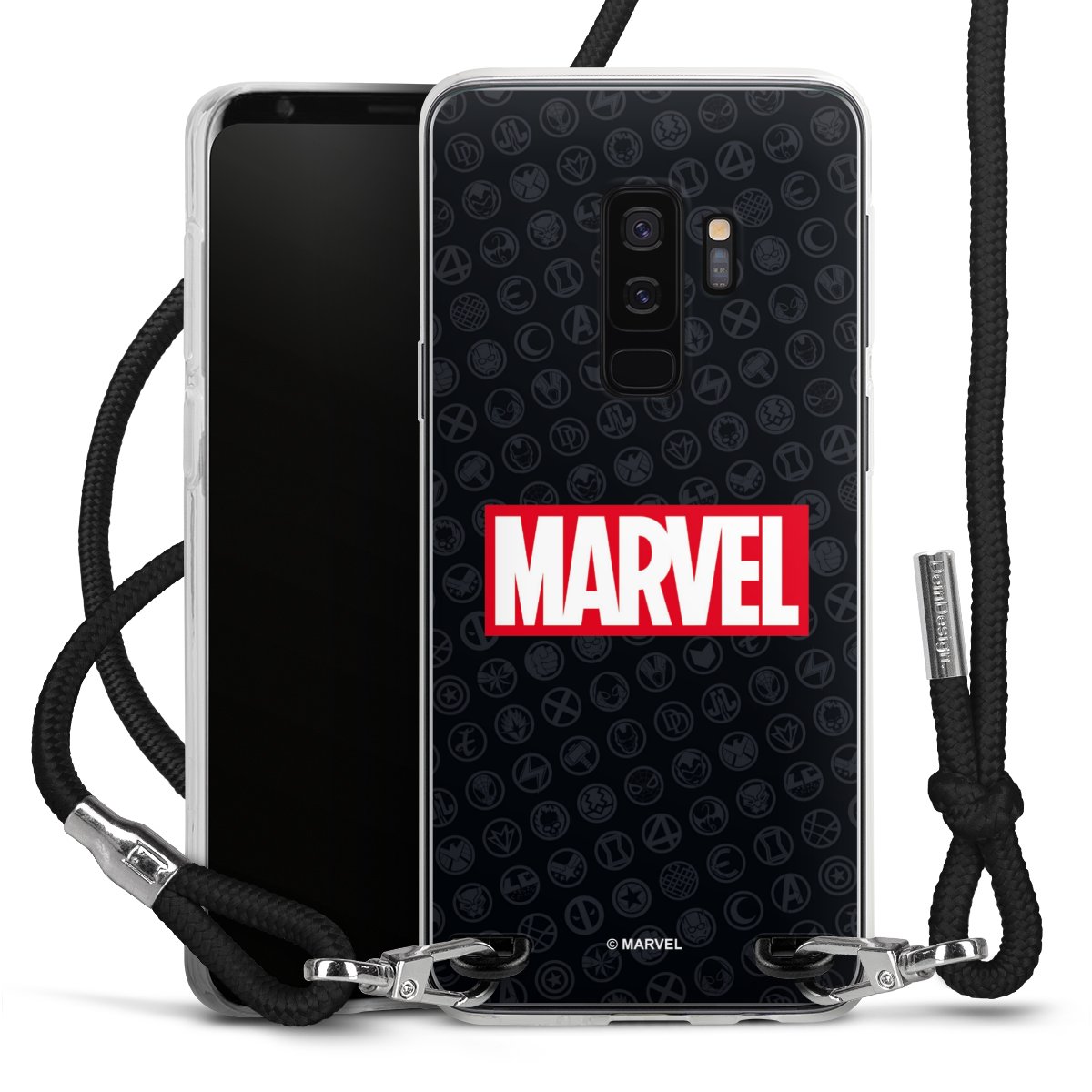 Marvel Logo Zwart Rood