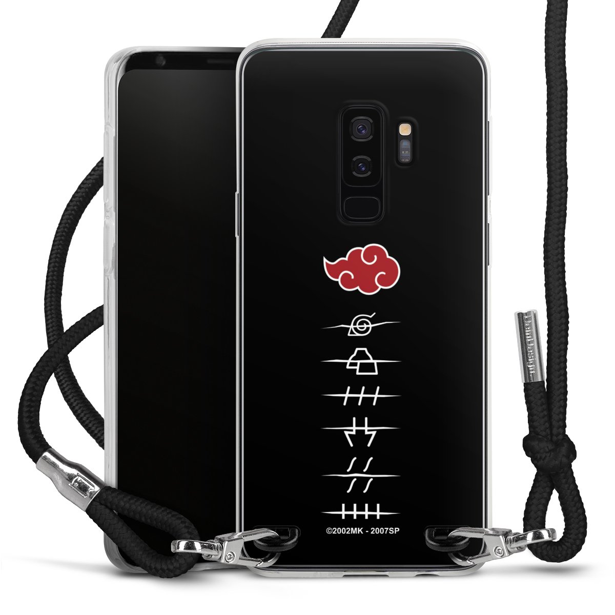Symboles des membres de l'Akatsuki noirs