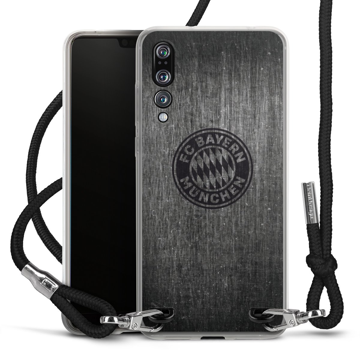 Metalllook FCB Logo einfarbig