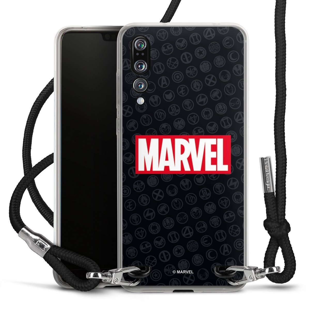 Marvel Logo Noir Rouge