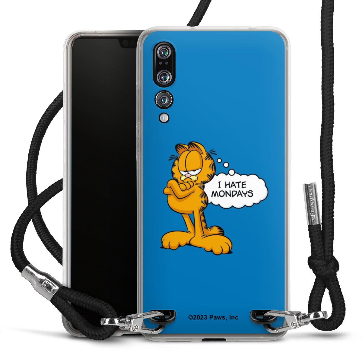 Garfield Je déteste les lundis Bleu