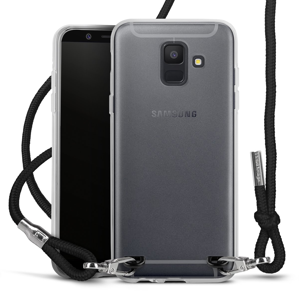 New Carry Case Transparent voor Samsung Galaxy A6 (2018)