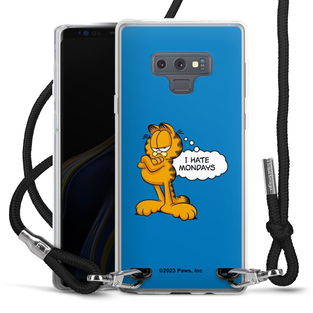 Garfield Je déteste les lundis Bleu