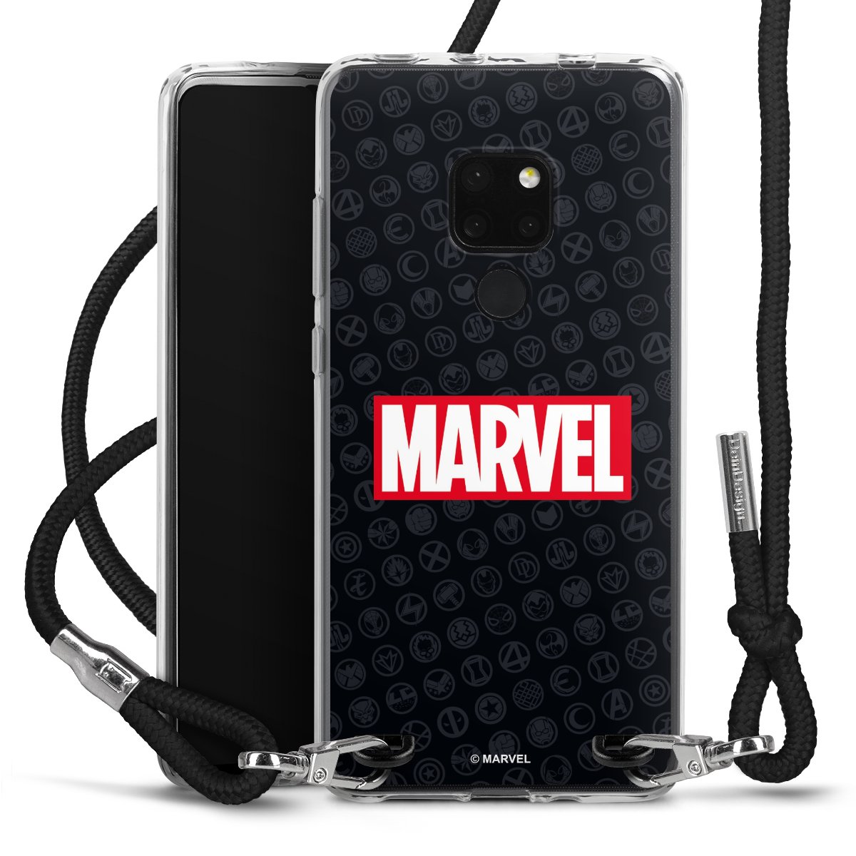Marvel Logo Black Red 