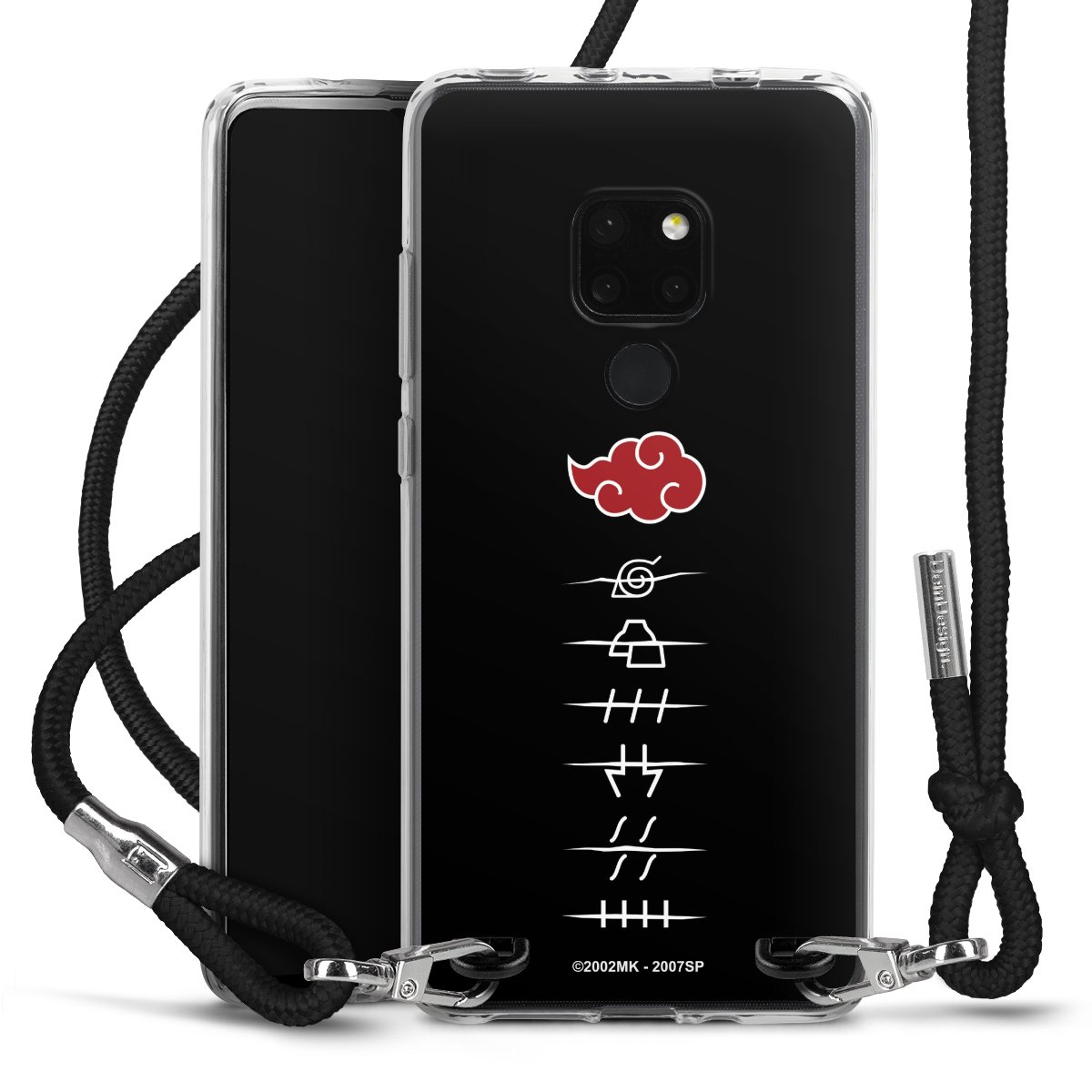 Symboles des membres de l'Akatsuki noirs