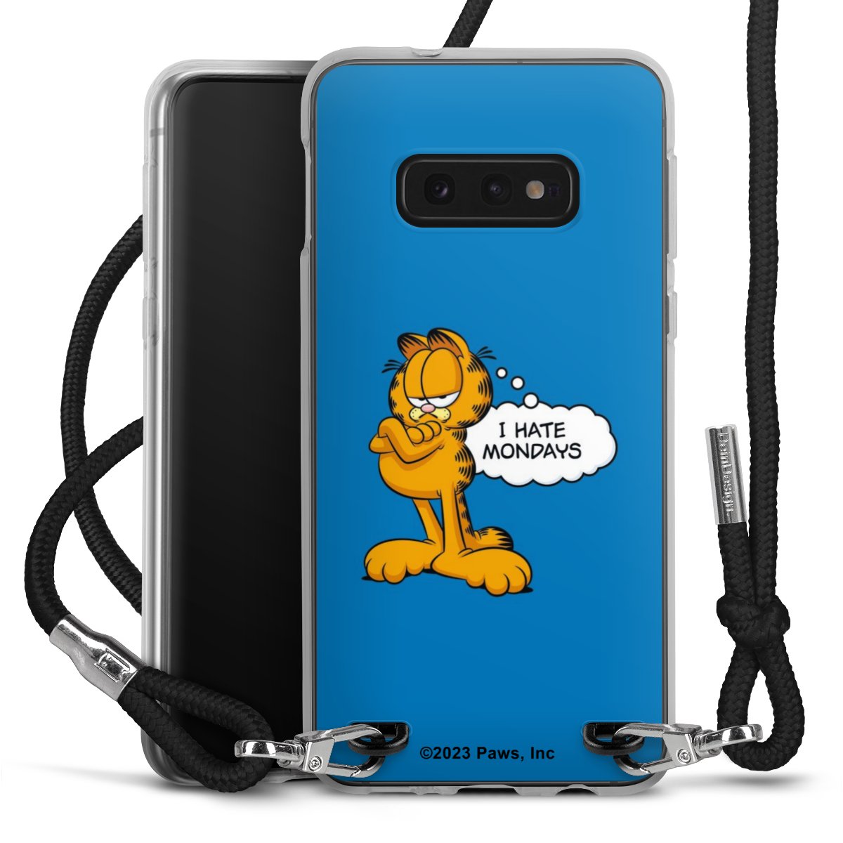 Garfield Ik haat maandagen blauw