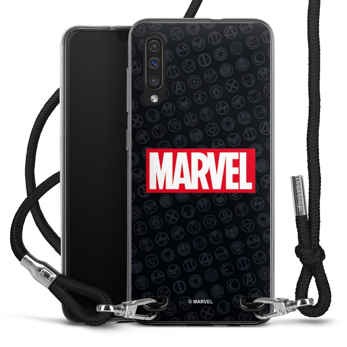 Marvel Logo Black Red 