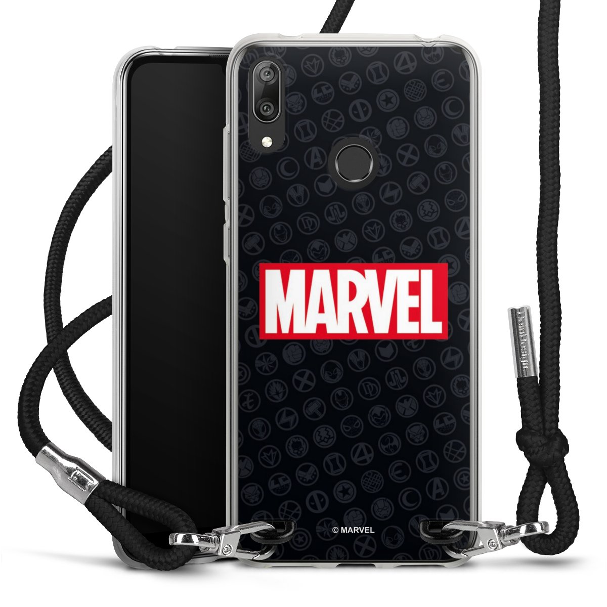 Marvel Logo Zwart Rood