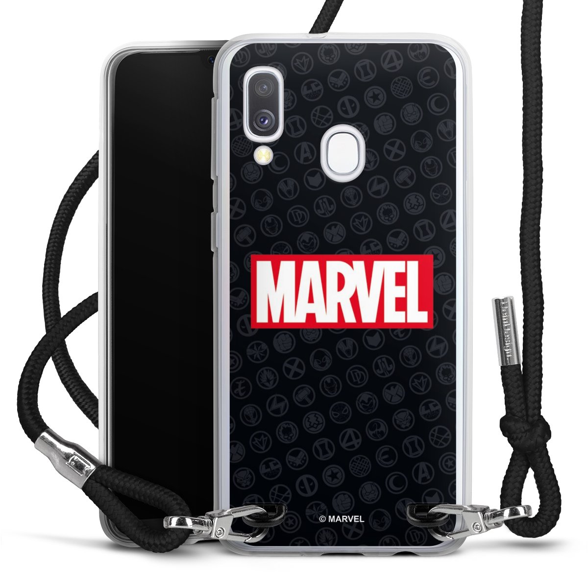 Marvel Logo Zwart Rood