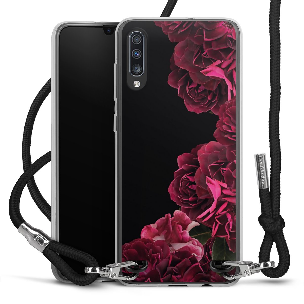 Rose vintage su nero