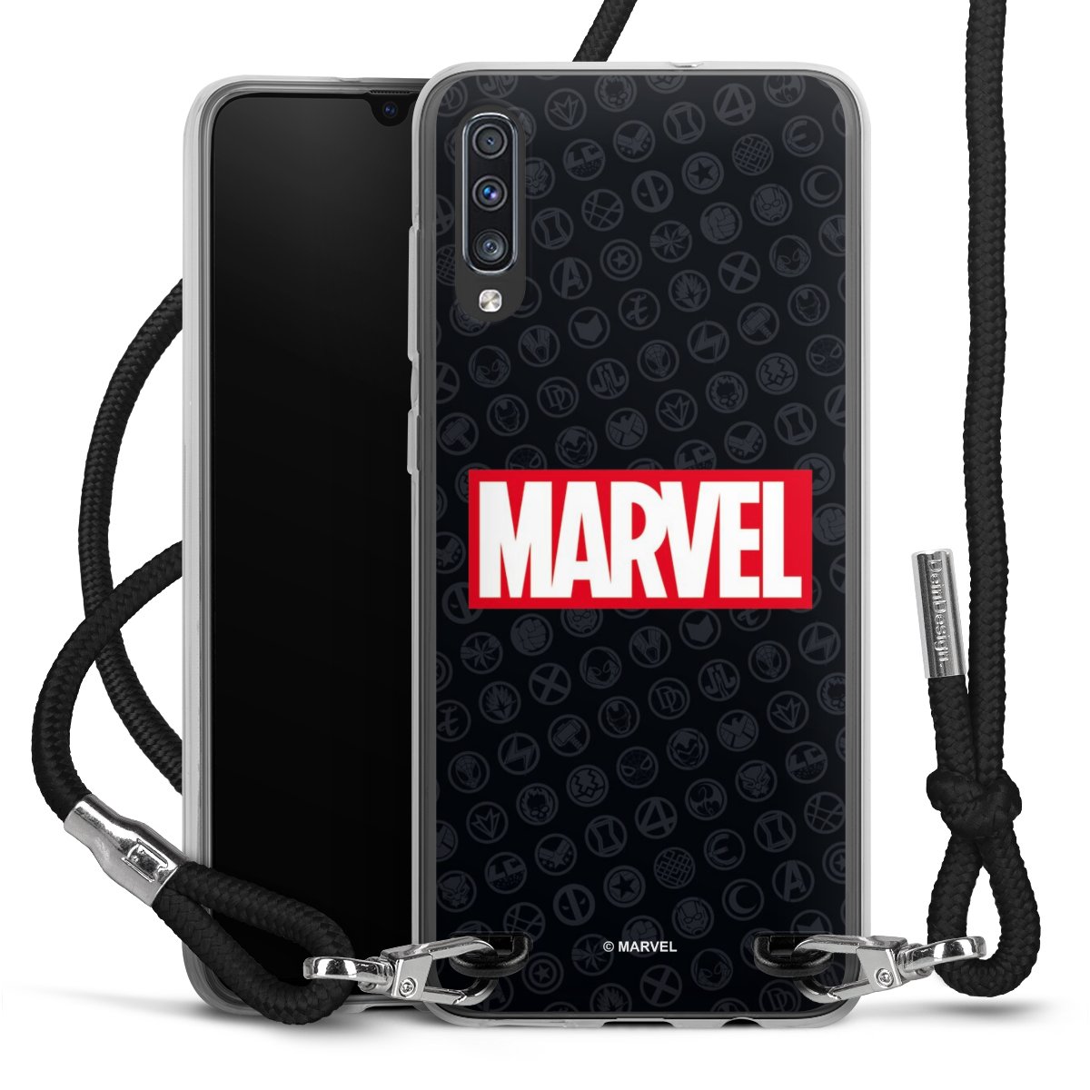 Marvel Logo Black Red 