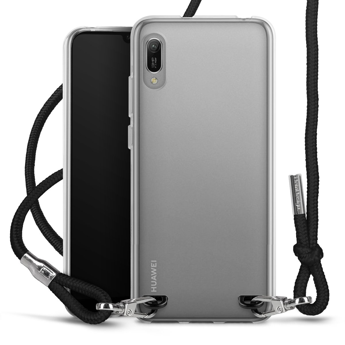 New Carry Case Transparent pour Huawei Y6 (2019)