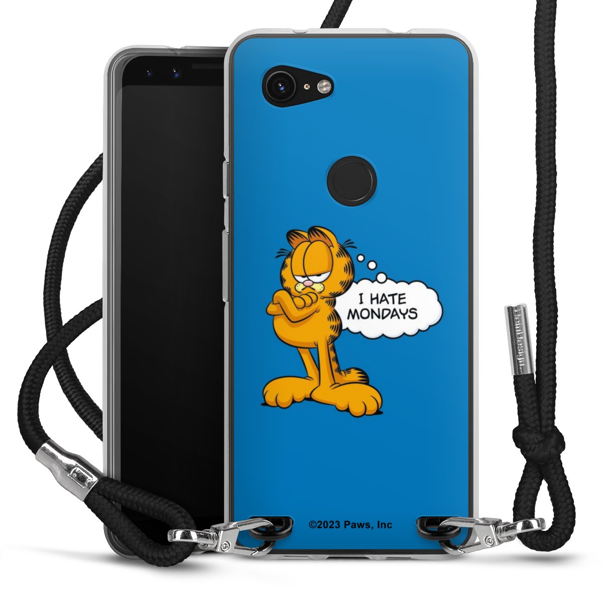 Garfield Je déteste les lundis Bleu