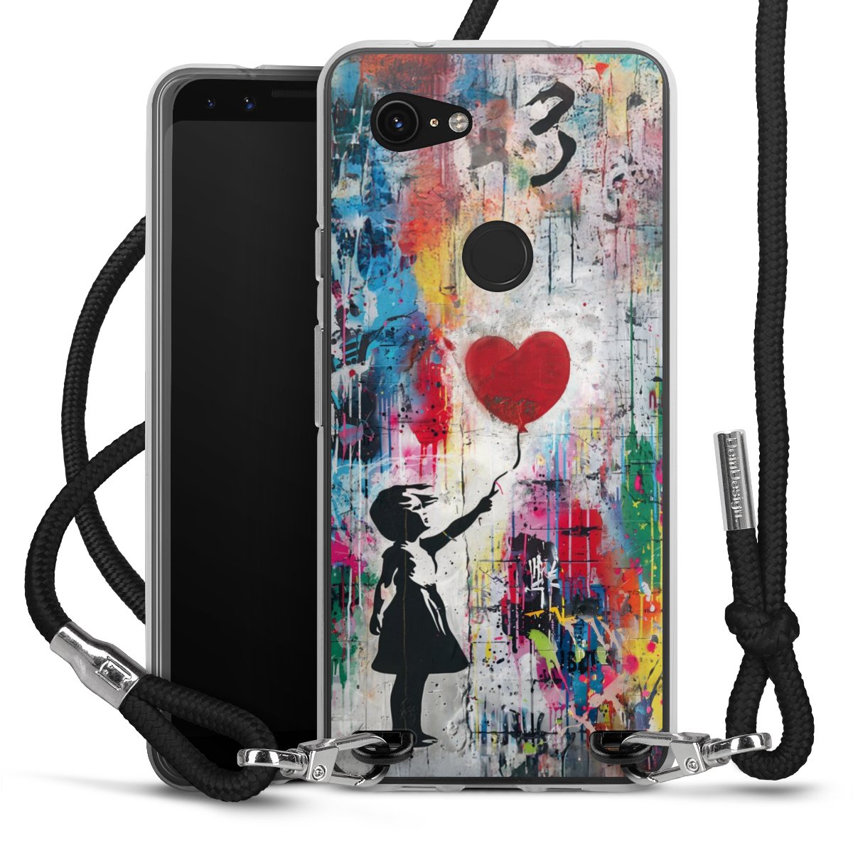 Balloon Girl Colorful