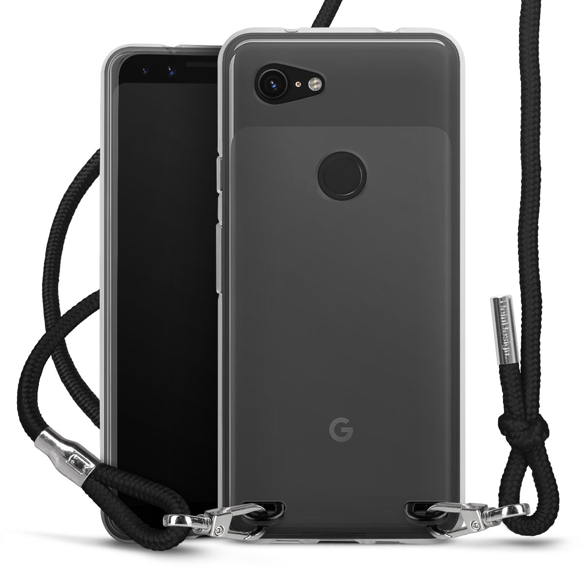 New Carry Case Transparent voor Google Pixel 3a