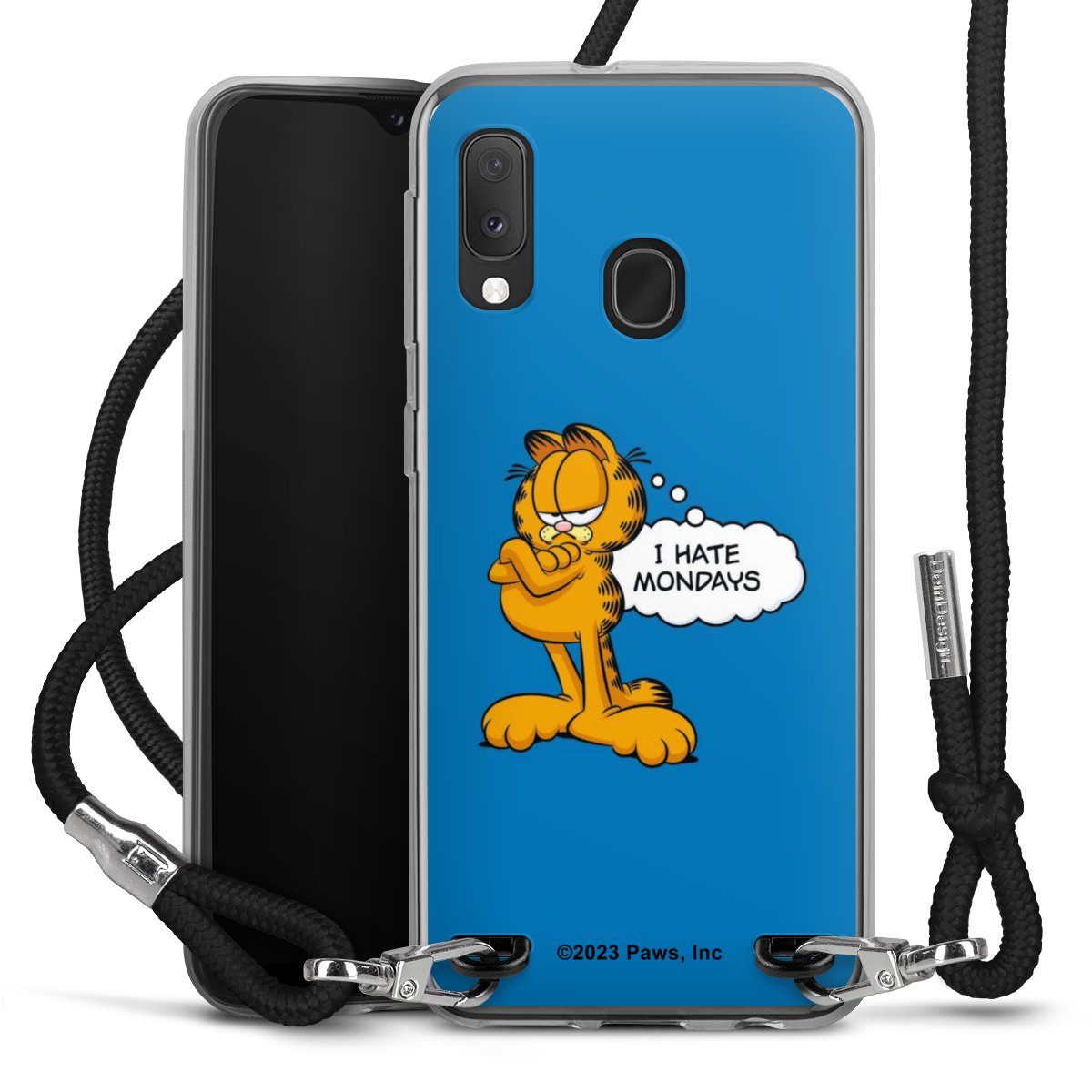 Garfield Je déteste les lundis Bleu