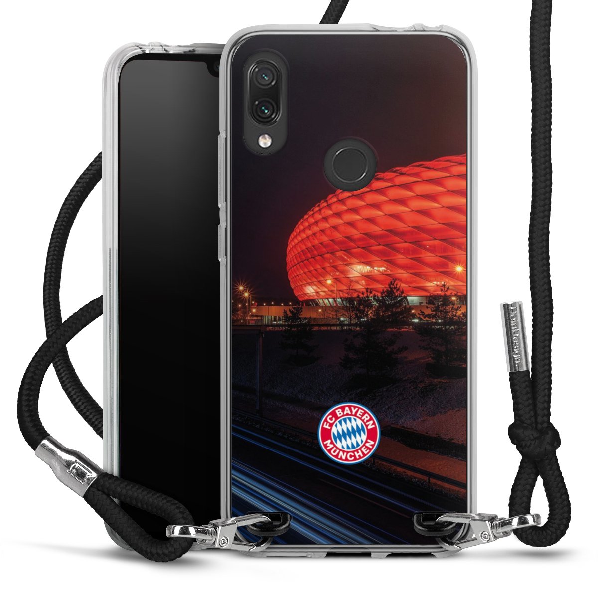 Allianz Arena bei Nacht FCB