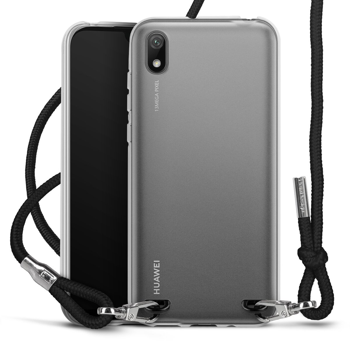 New Carry Case Transparent per Huawei Y5 (2019)