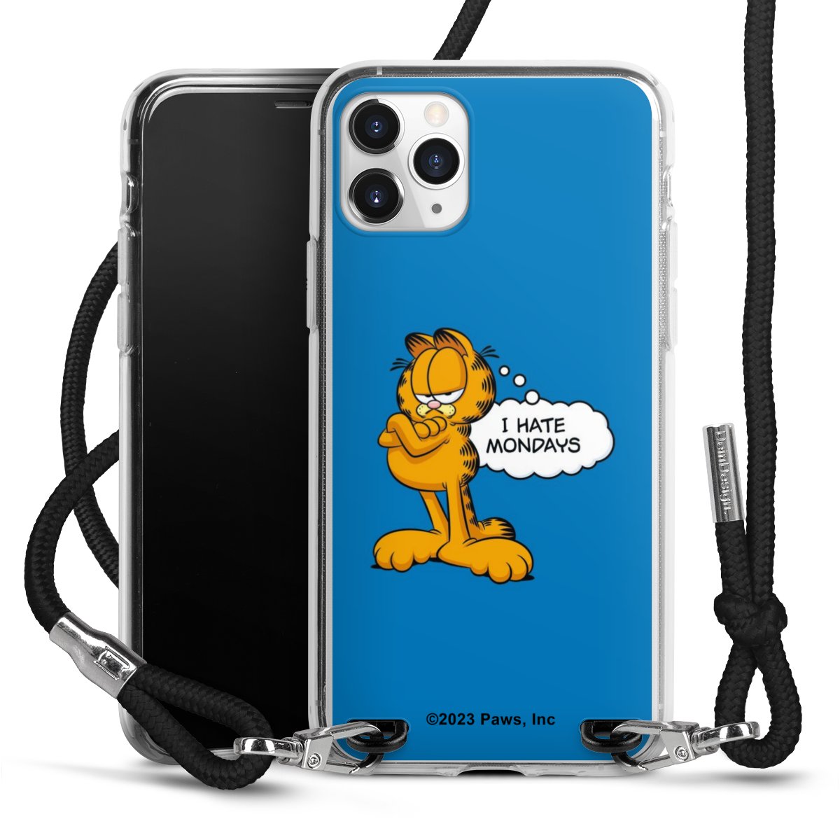 Garfield Ik haat maandagen blauw