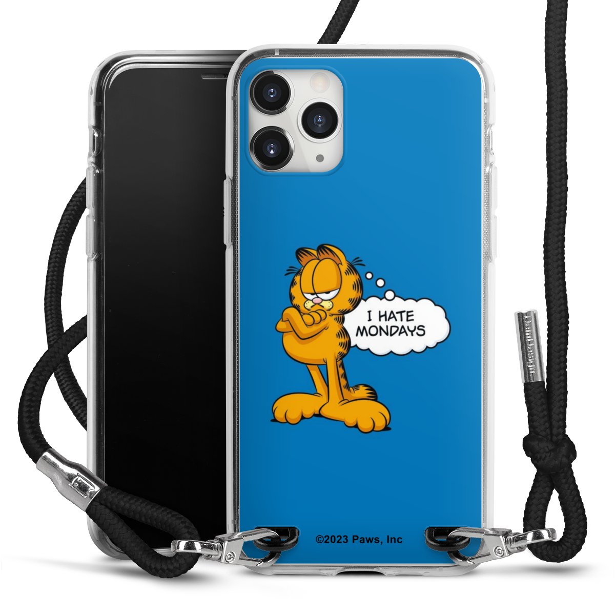 Garfield Je déteste les lundis Bleu