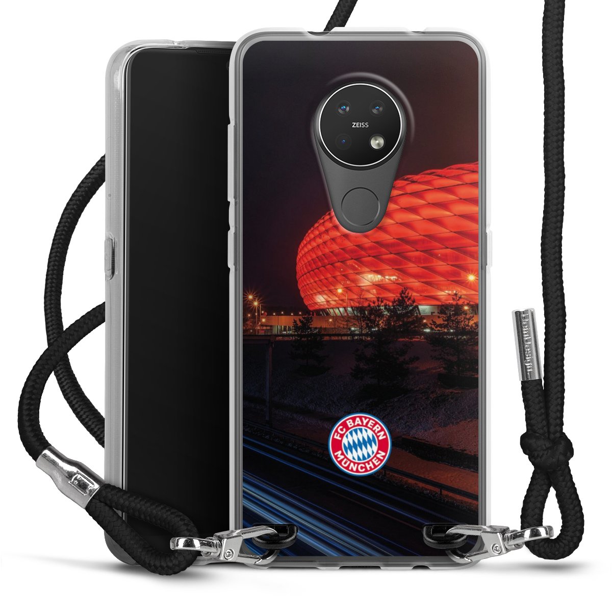 Allianz Arena bei Nacht FCB