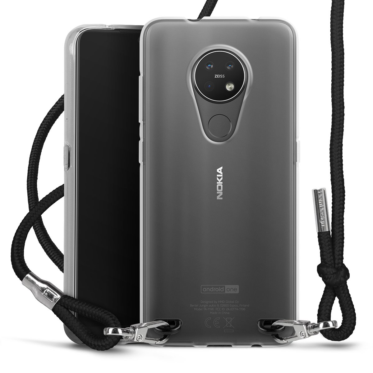 New Carry Case Transparent pour Nokia 7.2