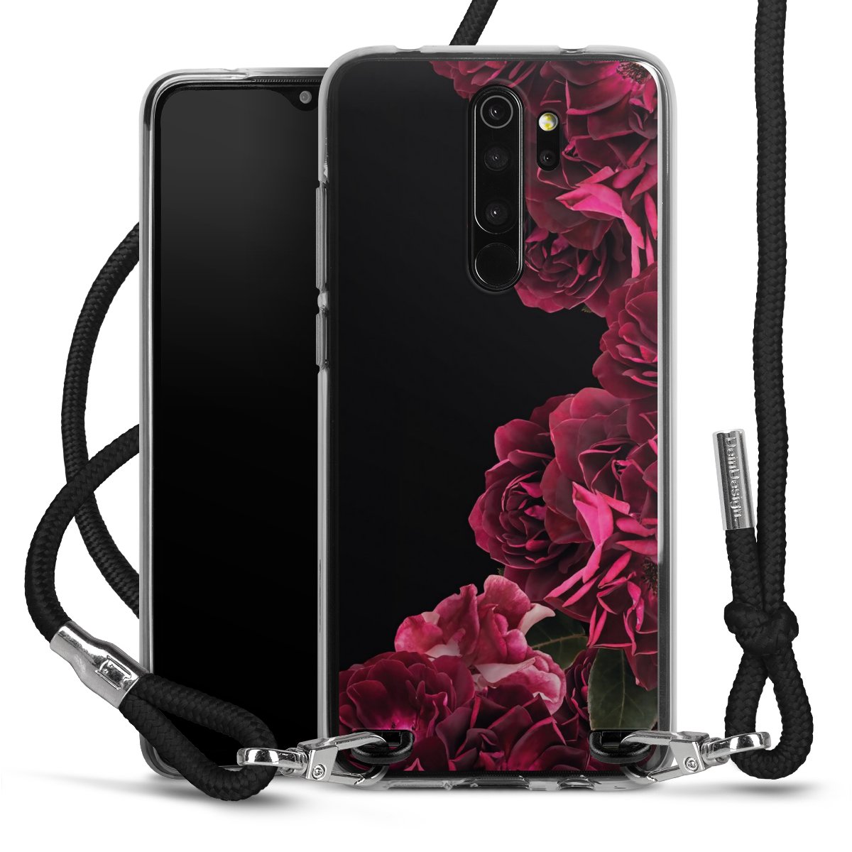 Rose vintage su nero