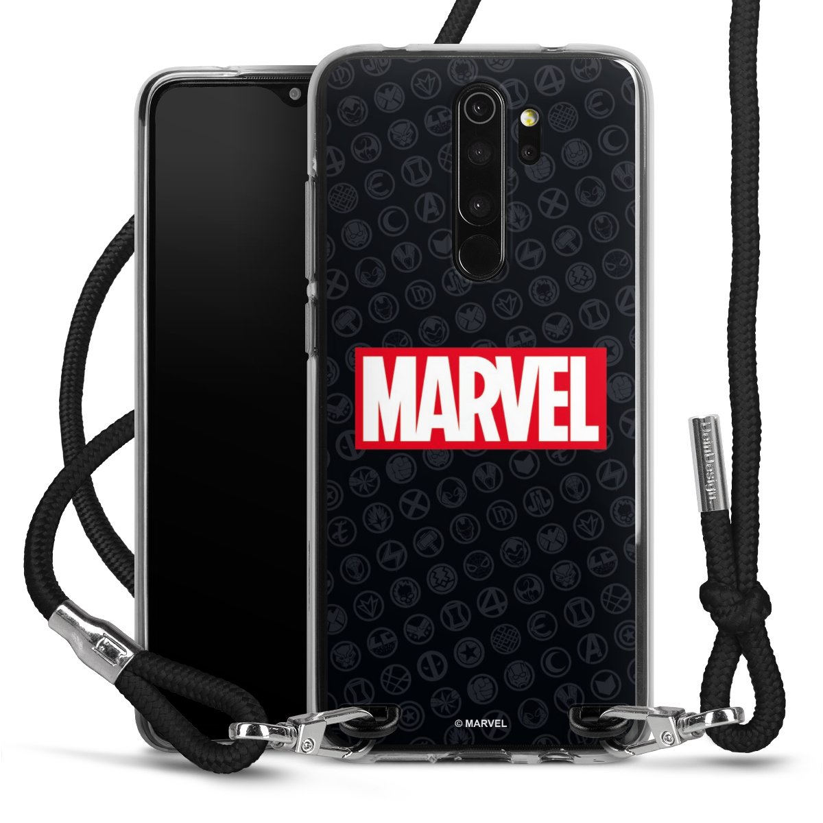 Marvel Logo Black Red 