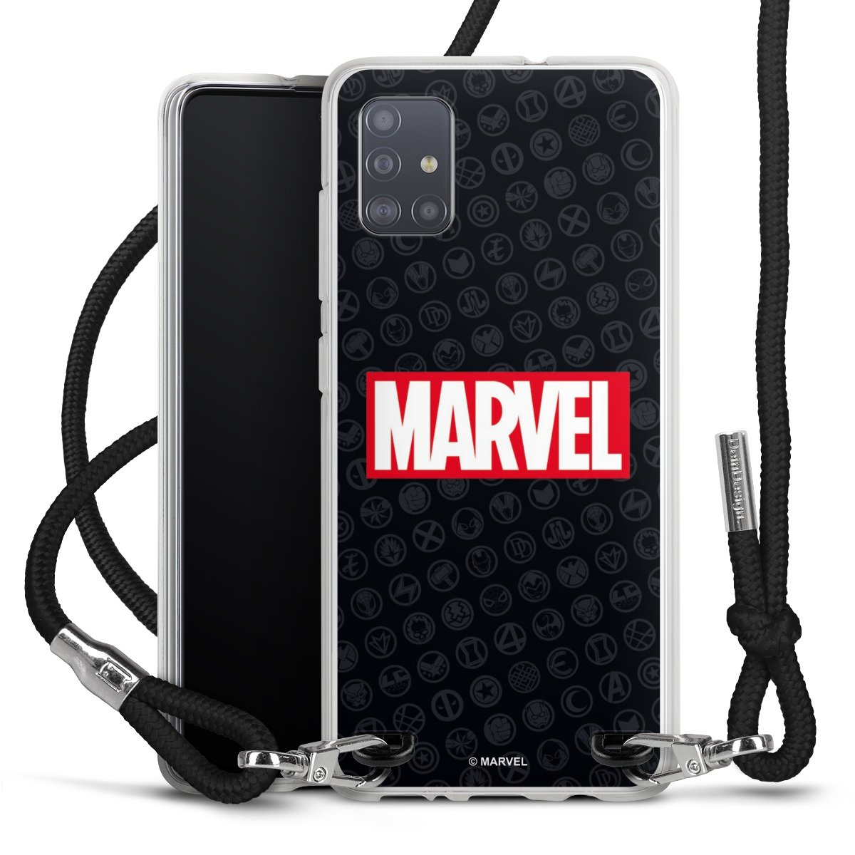 Marvel Logo Black Red 