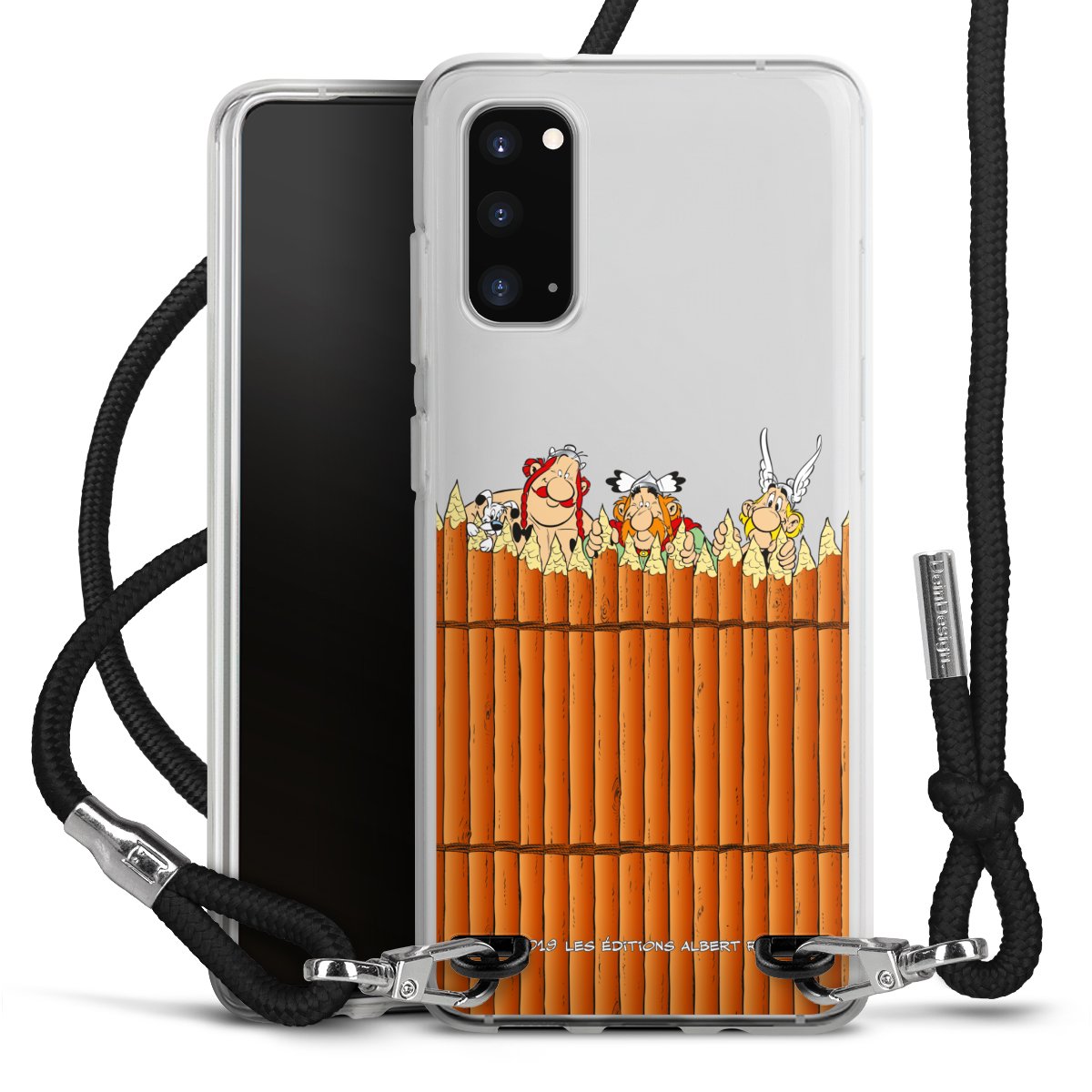 Gaulois Derrière Palissade Transparent