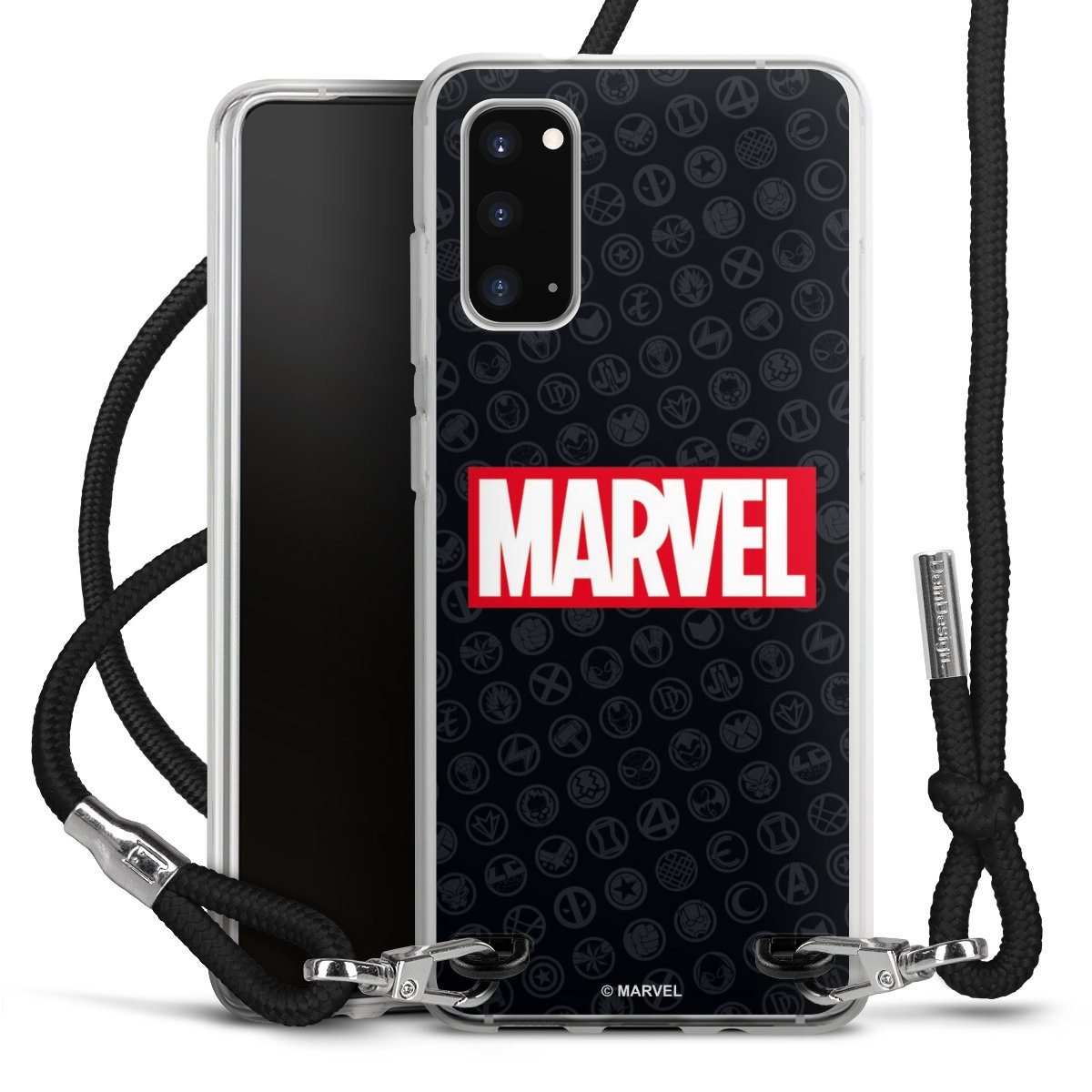 Marvel Logo Black Red 