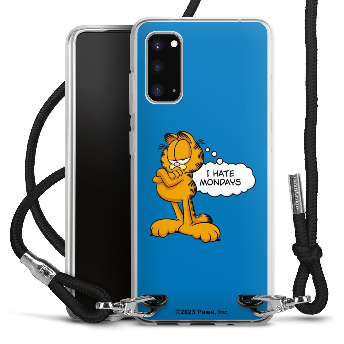 Garfield Ik haat maandagen blauw