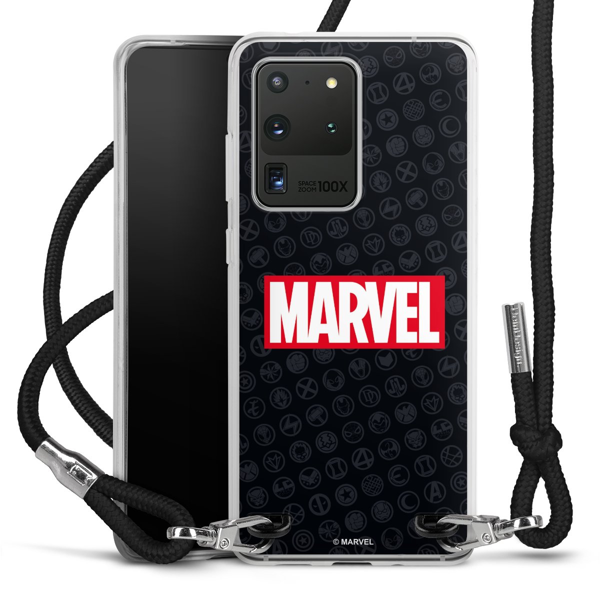 Marvel Logo Black Red 