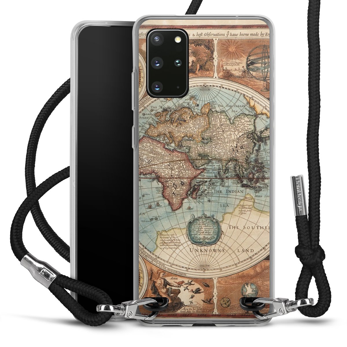 Mappa del mondo vintage