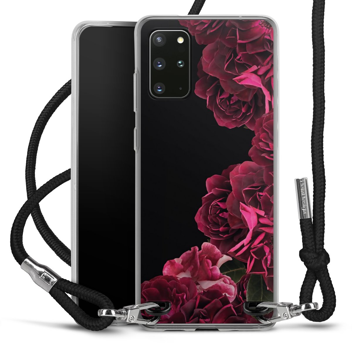 Rose vintage su nero