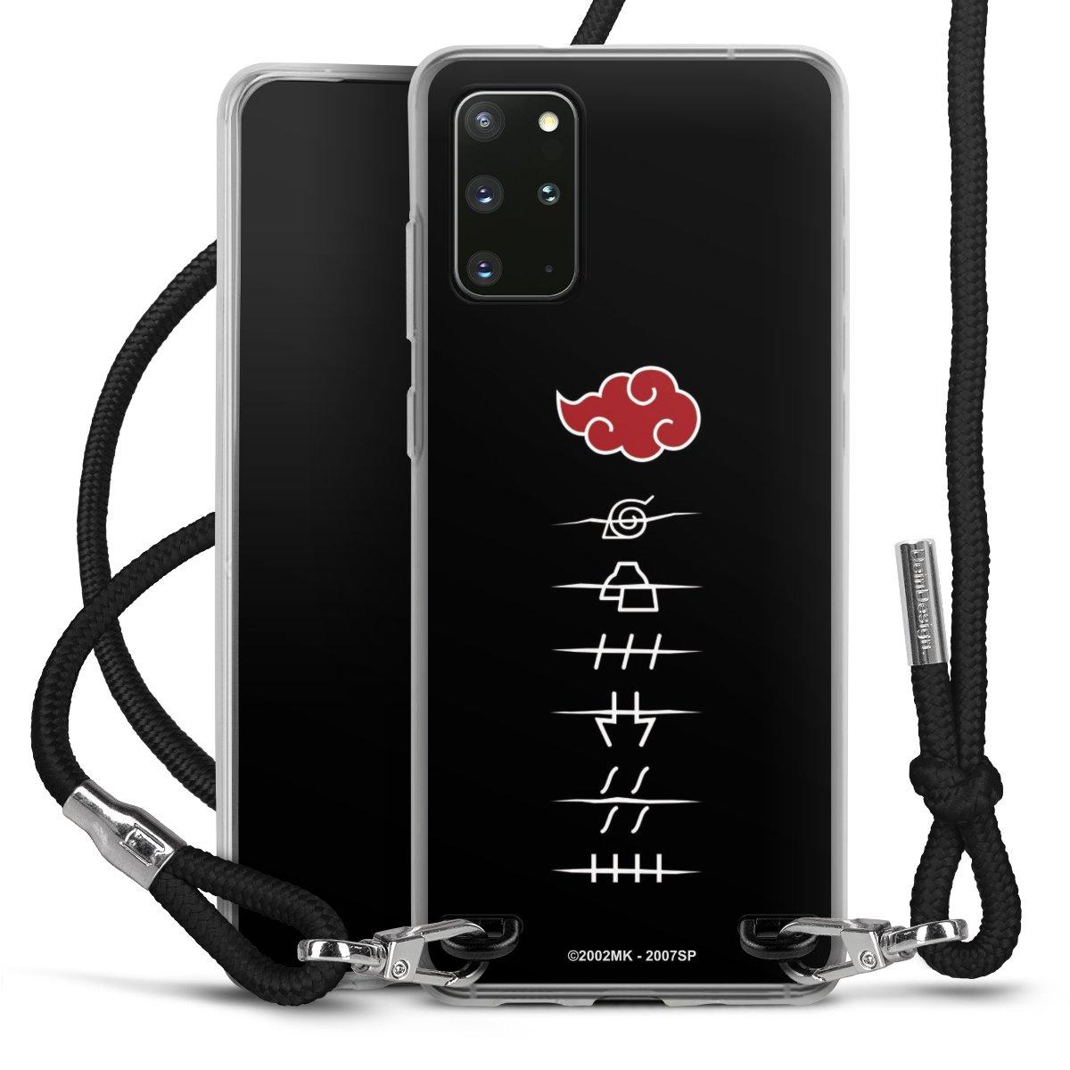 Symboles des membres de l'Akatsuki noirs