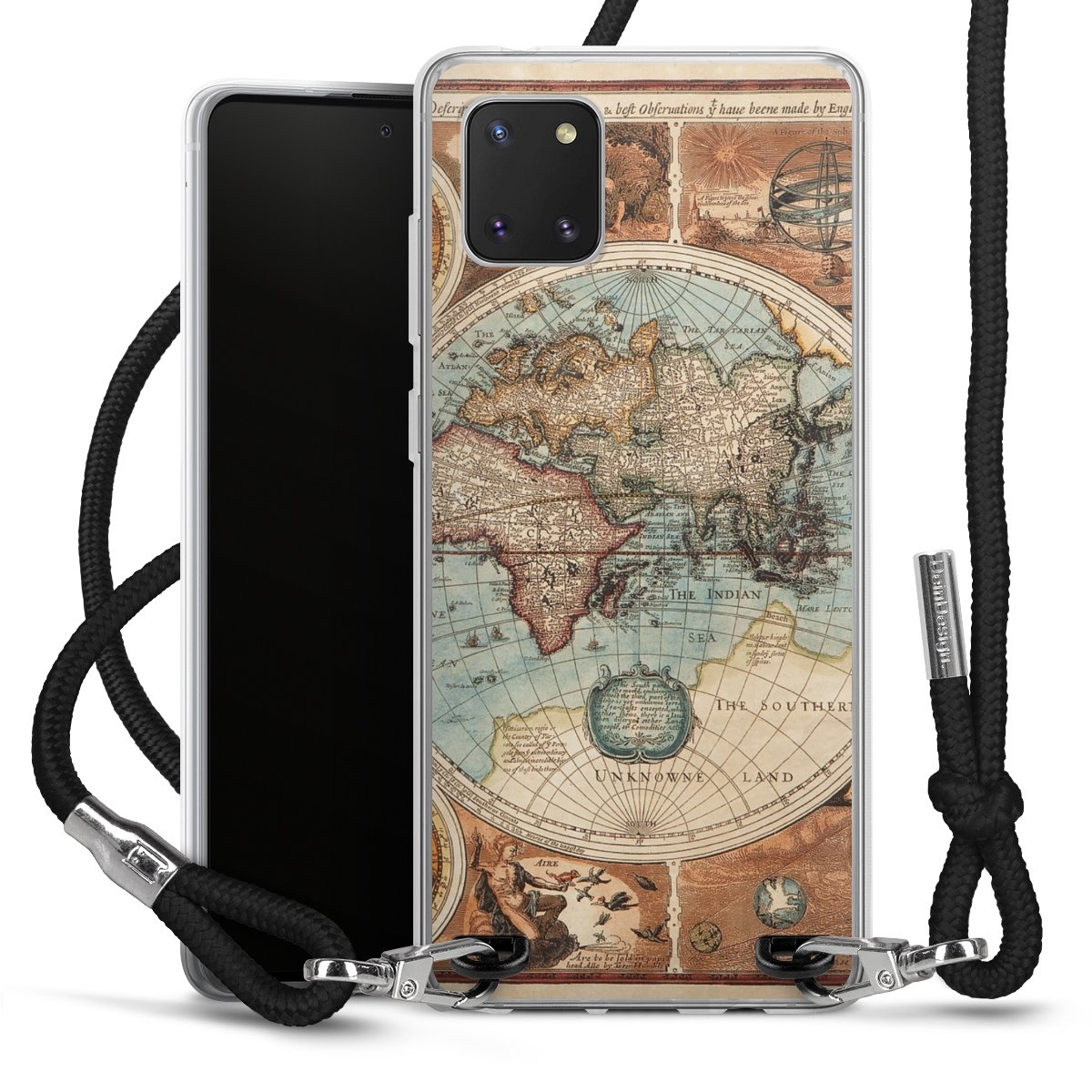 Mappa del mondo vintage