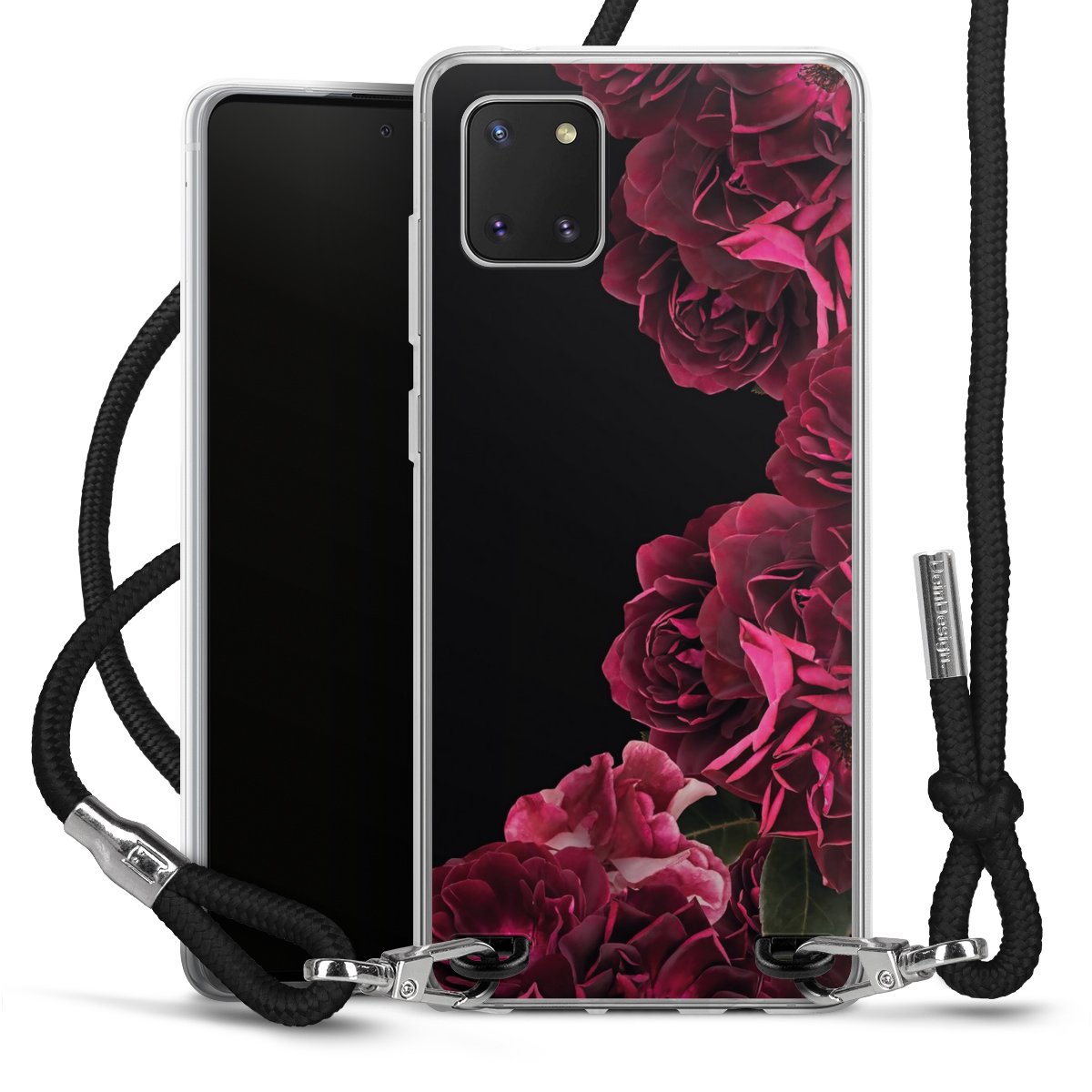 Rose vintage su nero