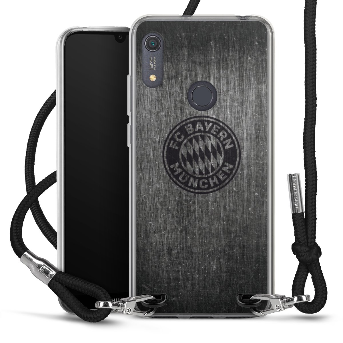 Metalllook FCB Logo einfarbig