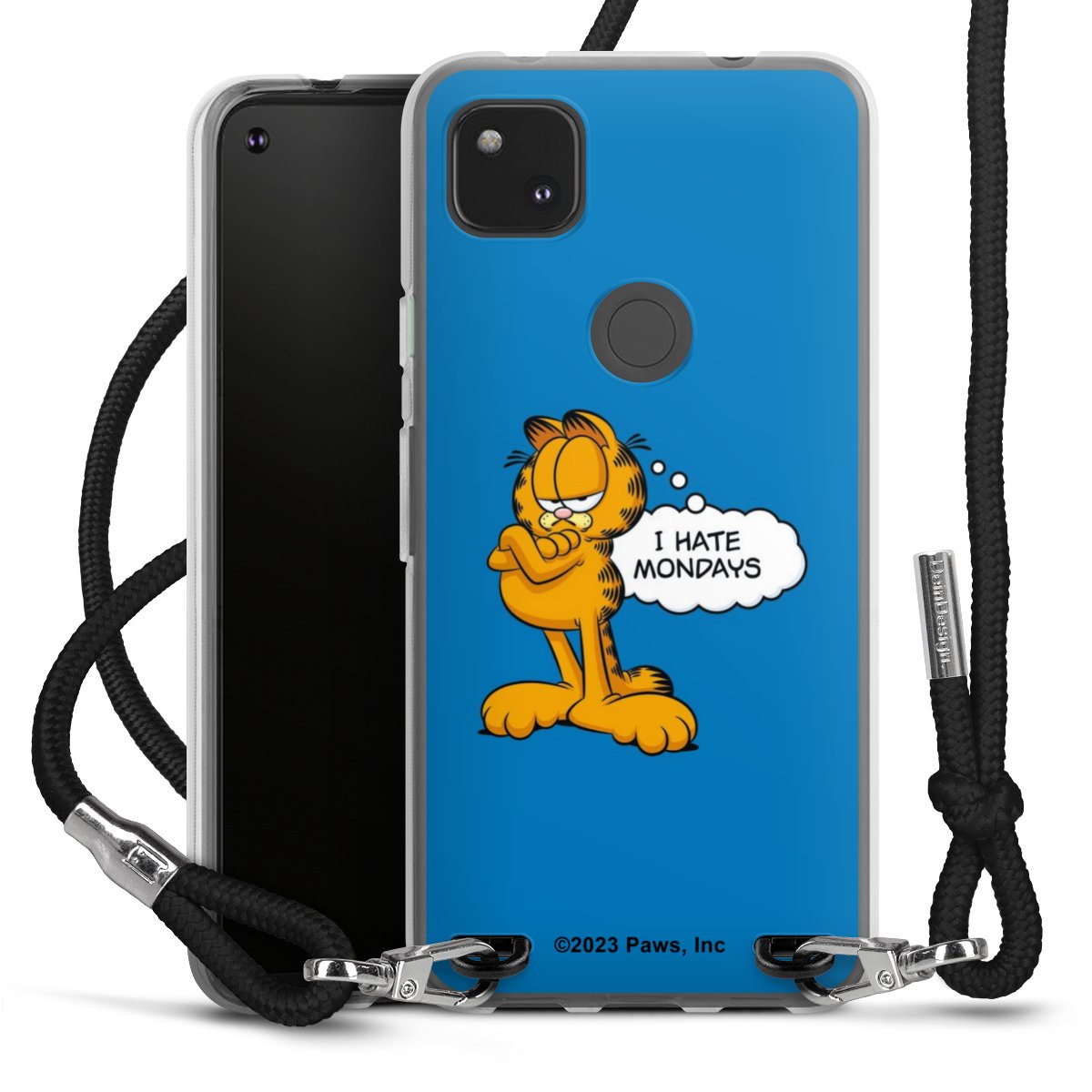 Garfield Ik haat maandagen blauw