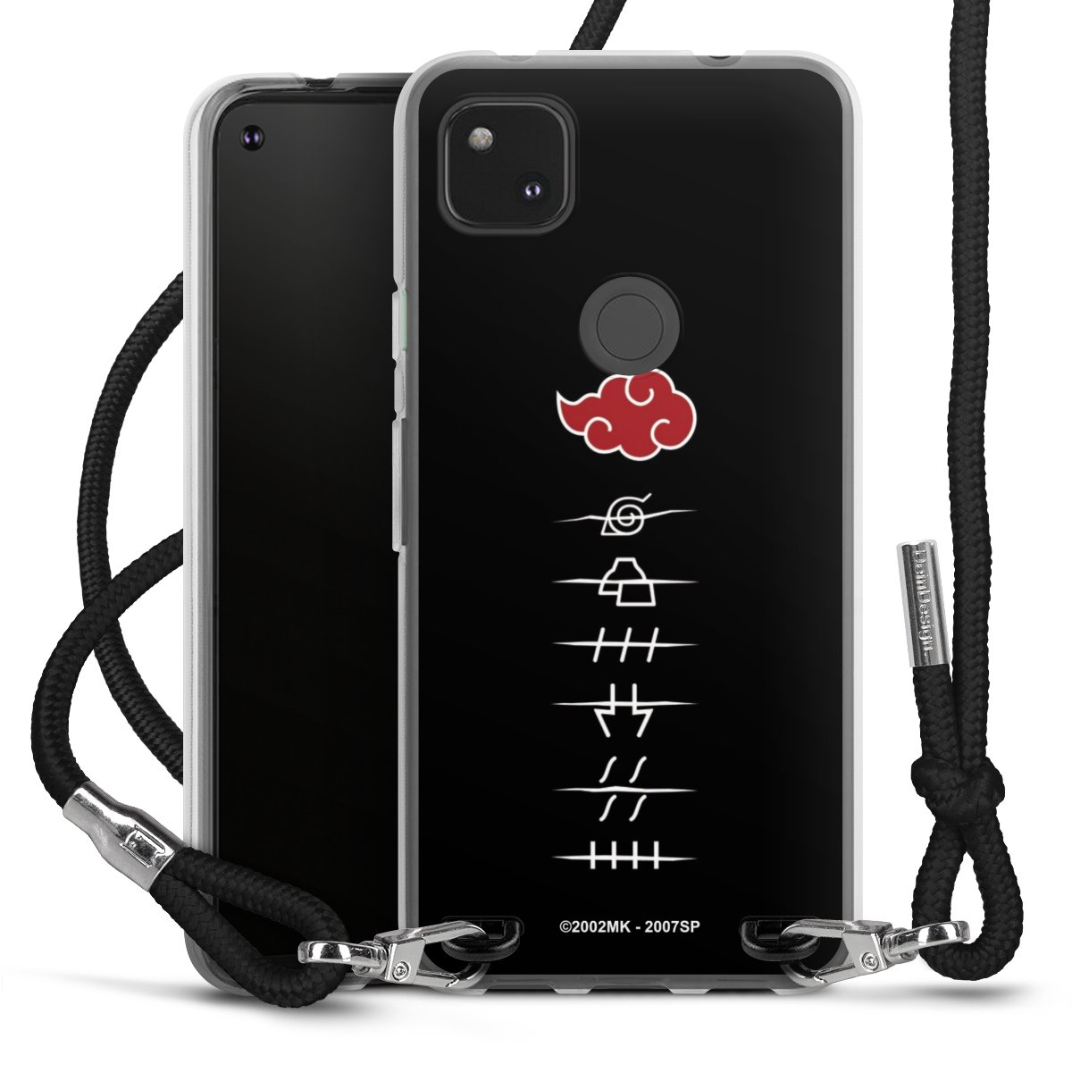 Symboles des membres de l'Akatsuki noirs