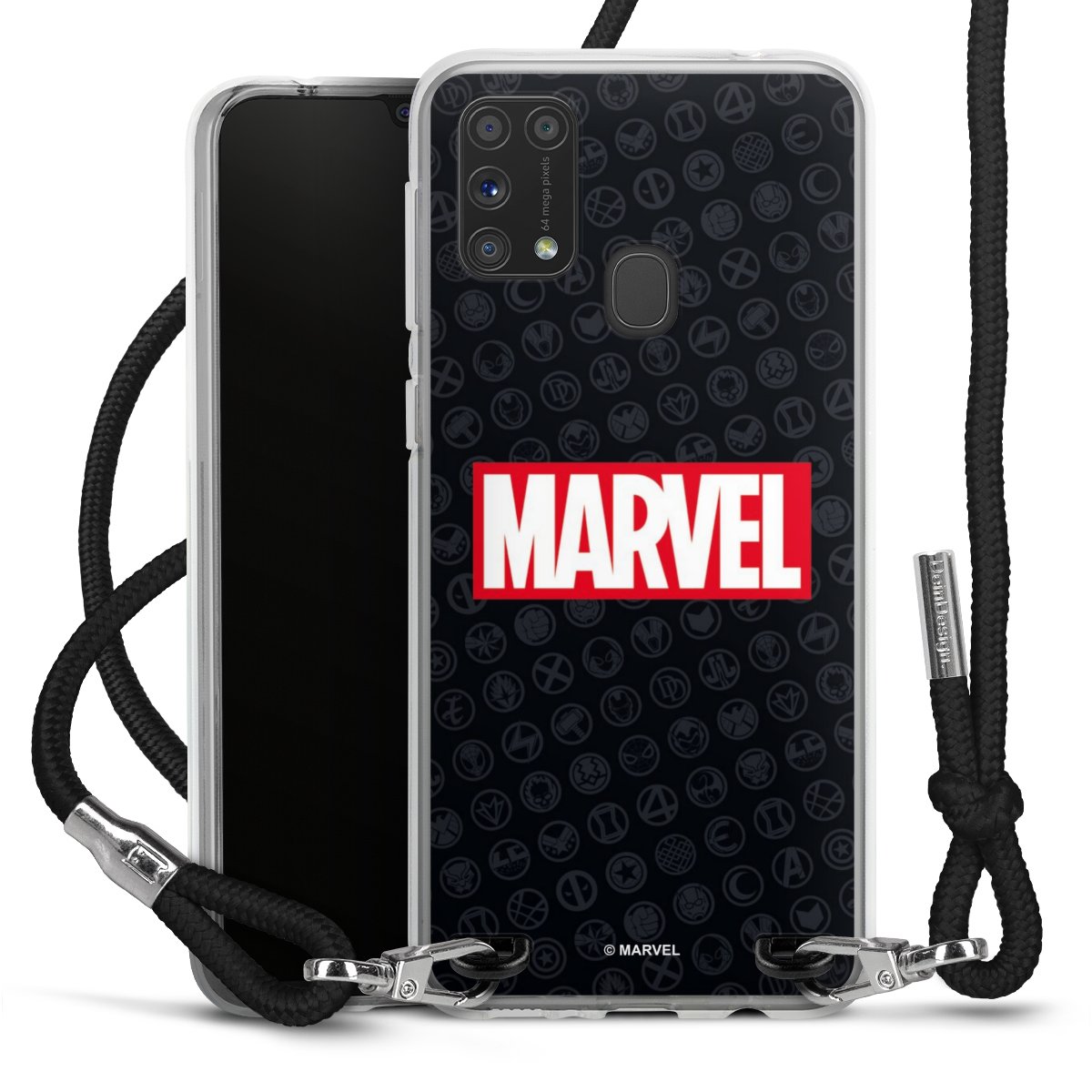 Marvel Logo Zwart Rood