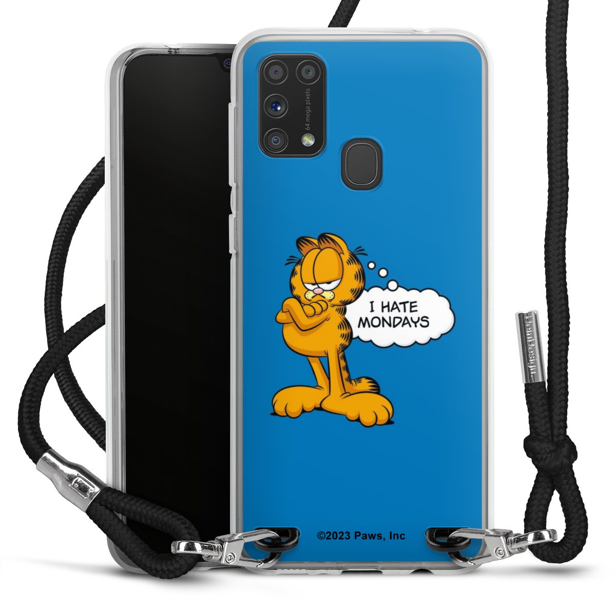 Garfield Je déteste les lundis Bleu
