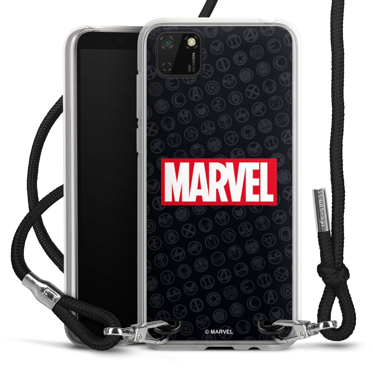 Marvel Logo Black Red 