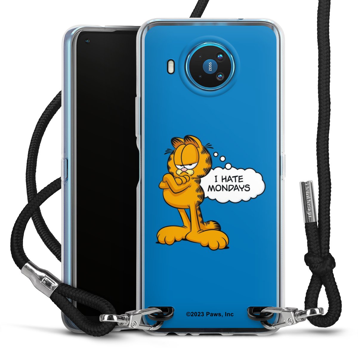 Garfield Je déteste les lundis Bleu