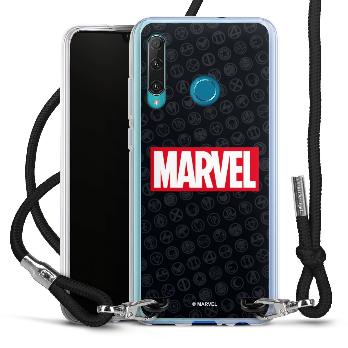 Marvel Logo Black Red 