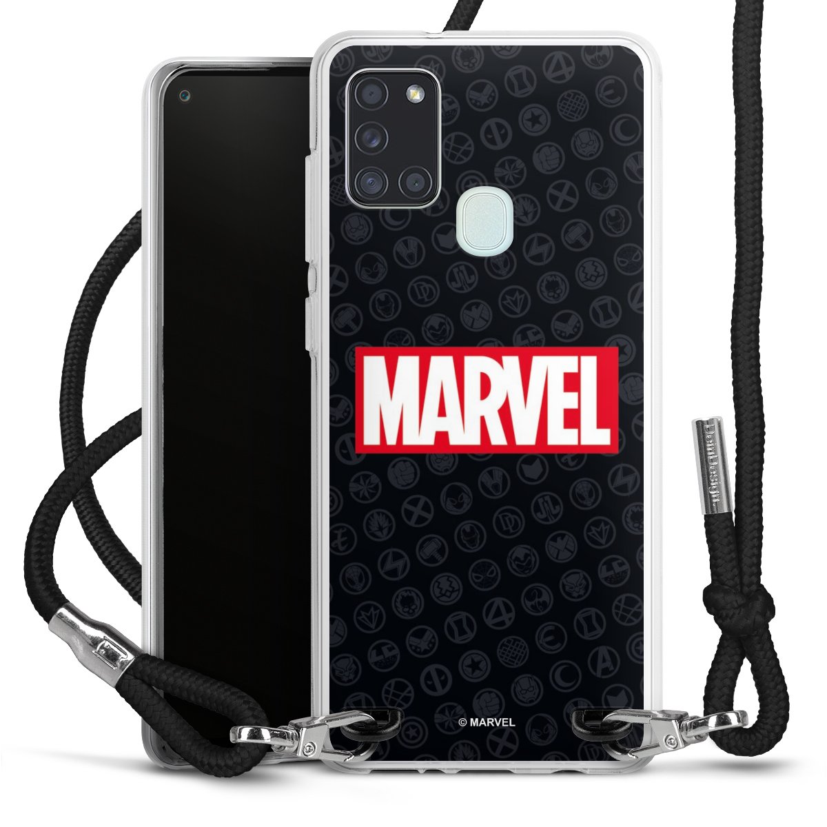 Marvel Logo Black Red 