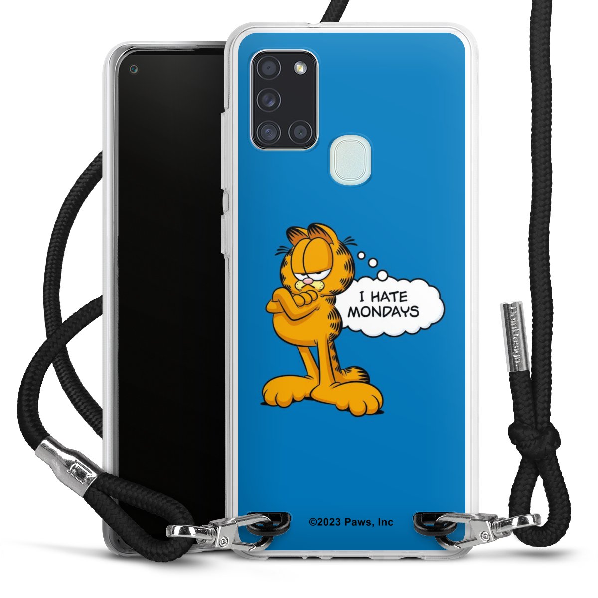 Garfield Je déteste les lundis Bleu