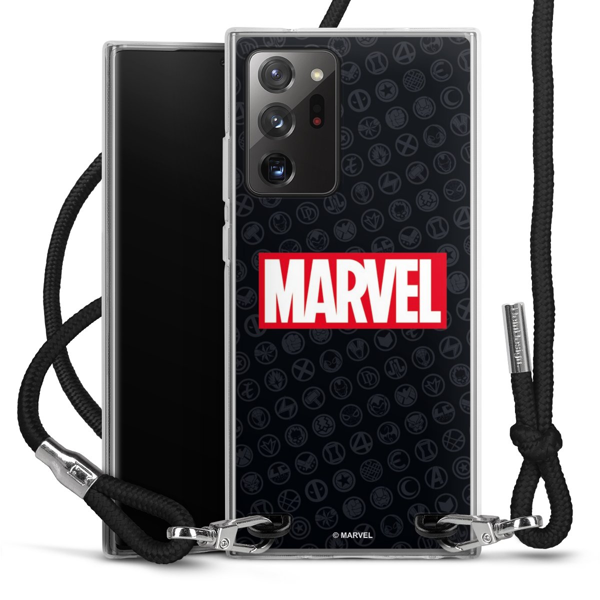 Marvel Logo Black Red 