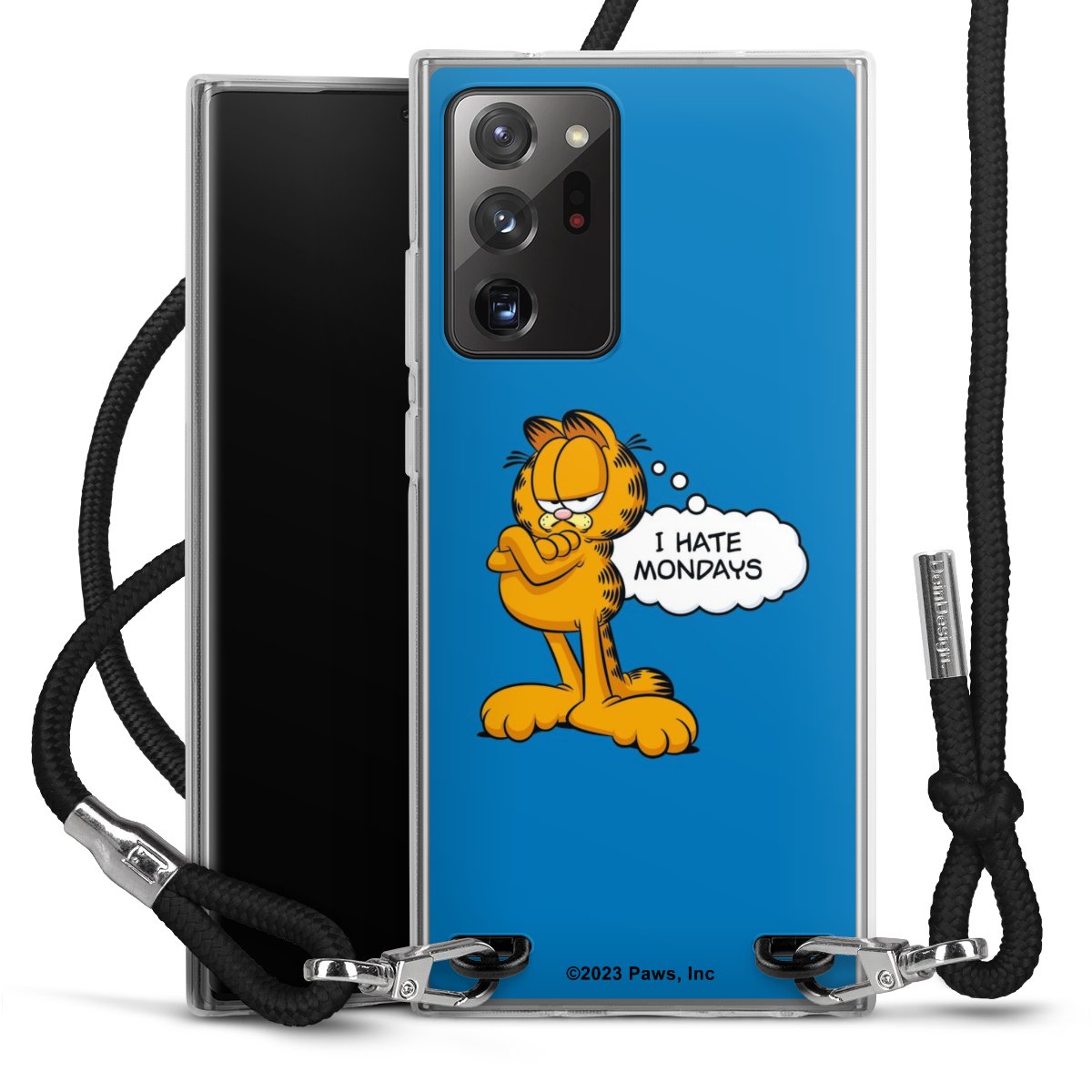 Garfield Ik haat maandagen blauw